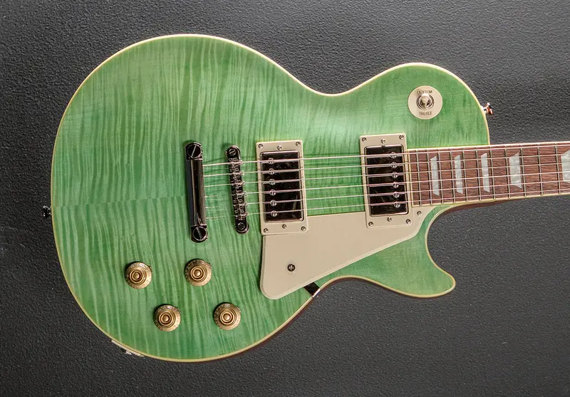Gibson-Inspired Les Paul Standard ’50s Figured – Seafoam Green