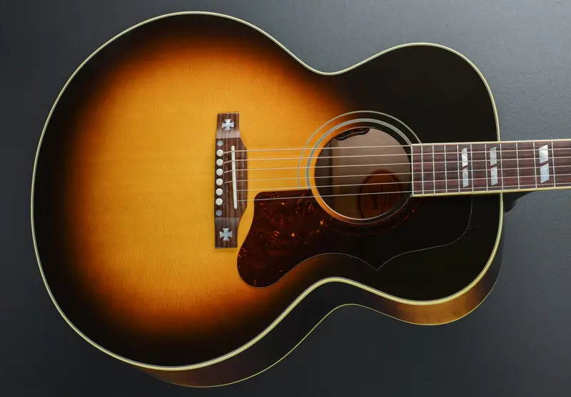 Gibson J-185 Original Acoustic-Electric in Vintage Sunburst