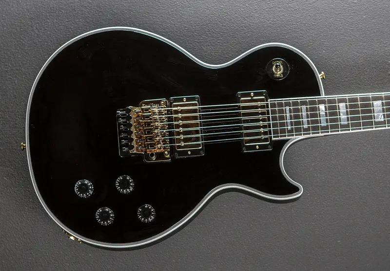 Gibson Les Paul Axcess Custom – Ebony Finish with Floyd Rose and Ebony Fingerboard