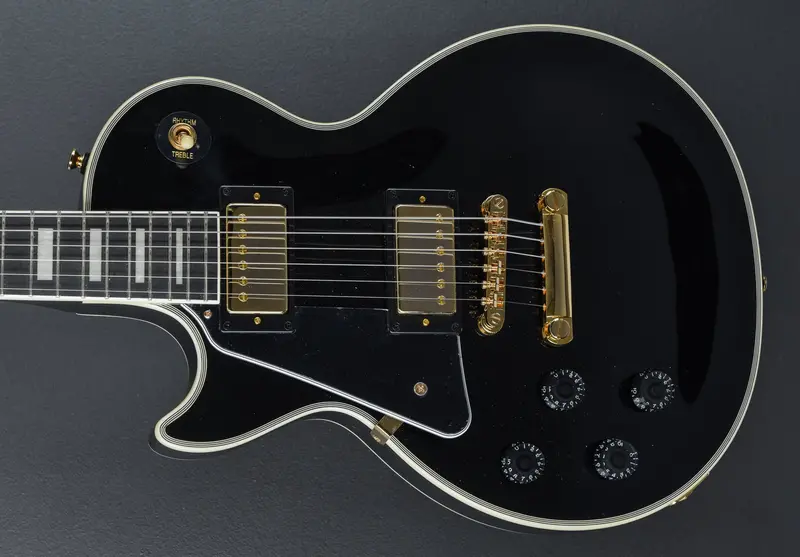 Gibson Les Paul Custom Left-Handed Electric – Ebony Finish