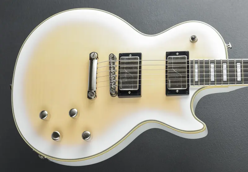 Gibson Les Paul Prophecy – Aged White Tiger Burst Finish