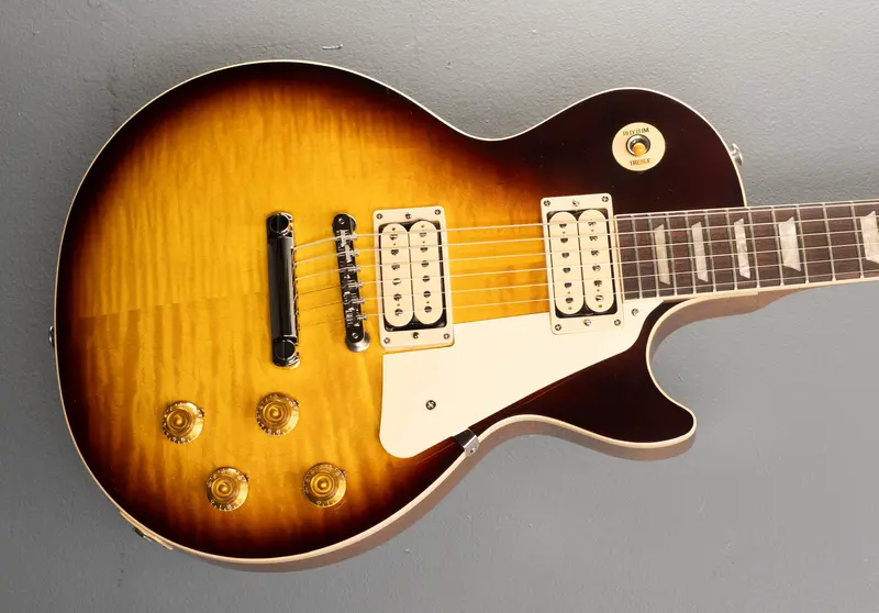 Gibson Les Paul Standard ’50s Double Trouble – Vintage Tobacco Burst Finish