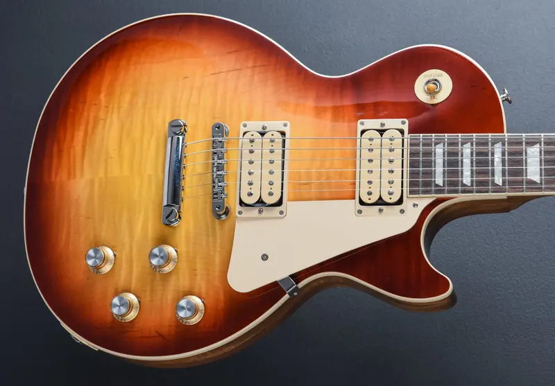 Gibson Les Paul Standard 60s Double Trouble Electric Guitar – Vintage Bourbon Burst