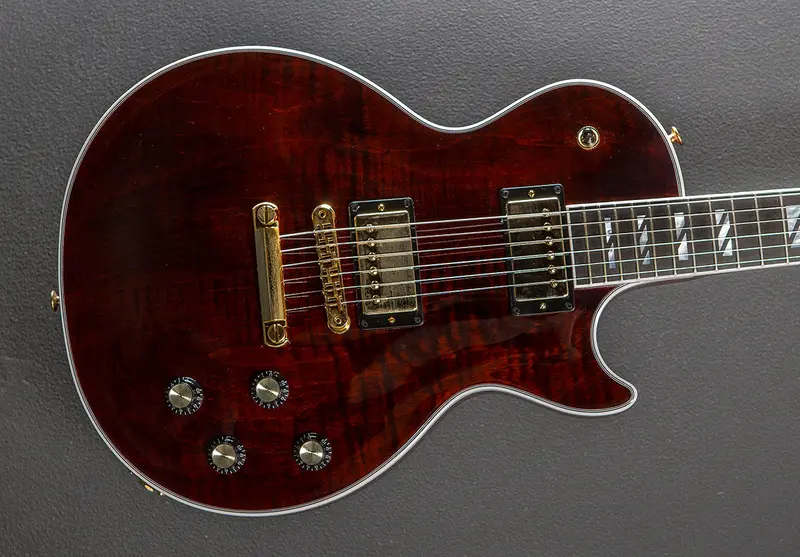 Gibson Les Paul Supreme Electric Guitar in Wine Red