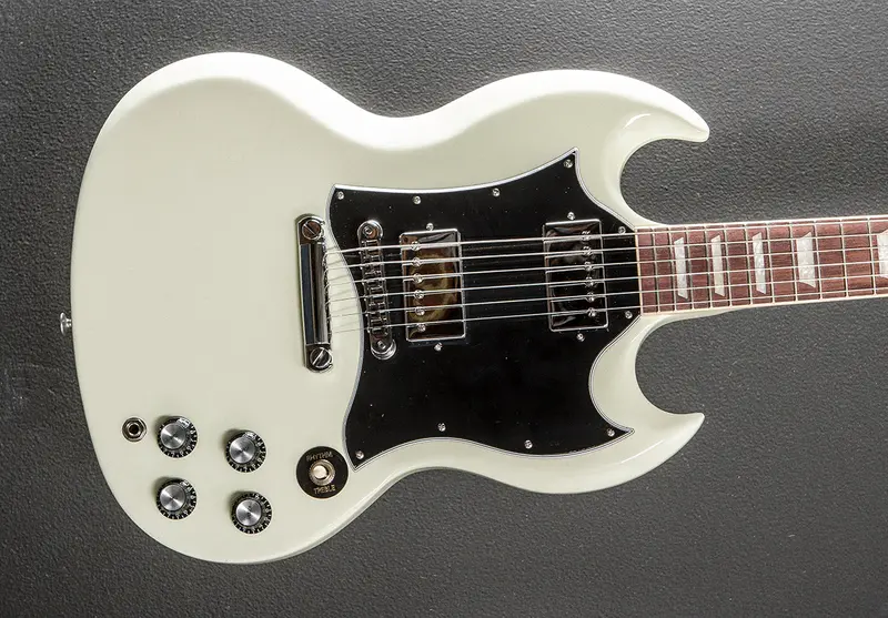 Gibson SG Standard – Iconic White Finish, Left-Hand Compatible Option