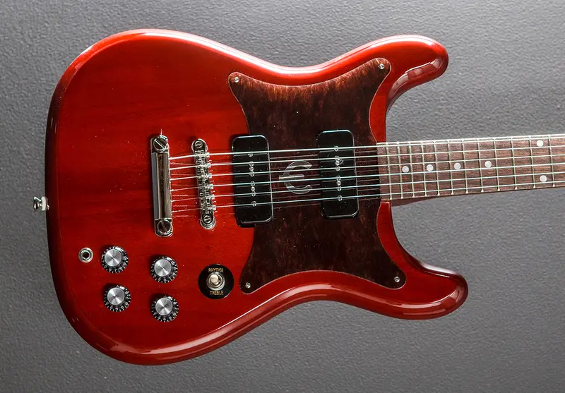 Gibson Wilshire P-90 Electric Guitar – Cherry Red Finish