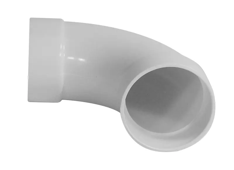 Hayden 765510W 90-Degree L-Elbow Fitting for Central Vacuum Systems – White