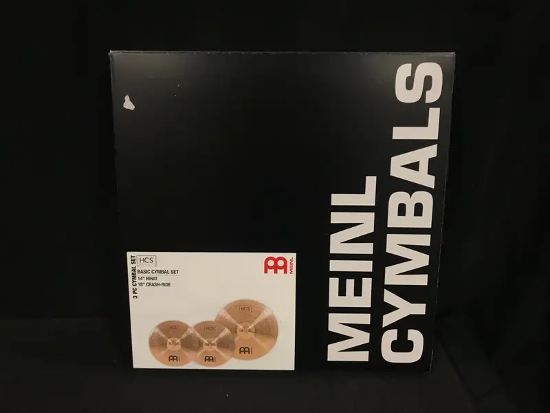 HCS Bronze Basic 3-Piece Cymbal Set