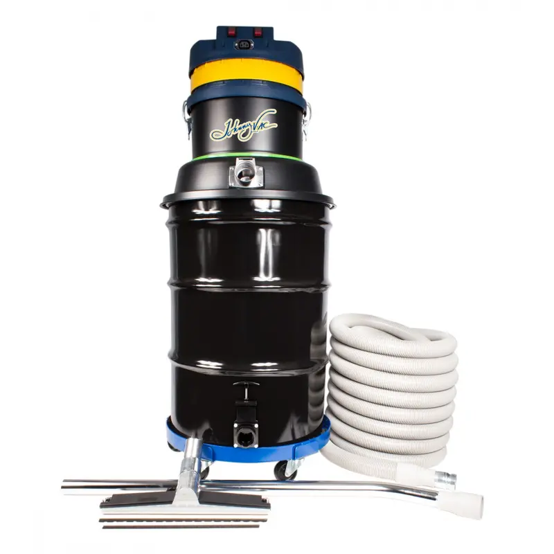 Heavy-Duty Wet/Dry Vacuum – Dual-Motor, 171-L (45-Gal) Tank with Tool Kit, Mobile Cart, and 30-Foot Cord