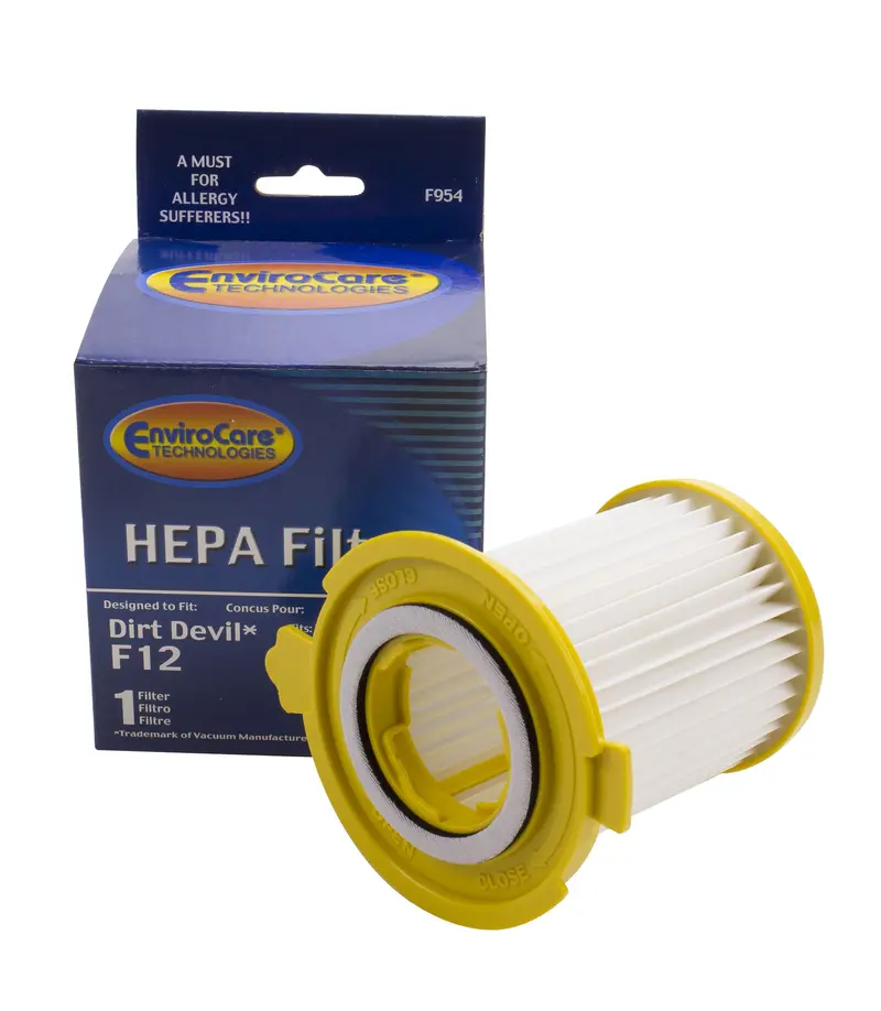HEPA Cartridge Filter for Royal Dirt Devil Canister Vacuums (Model F12)