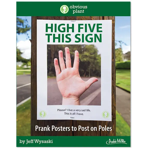 High-Five This Sign Book – Humorous Indoor Plant Care Guide