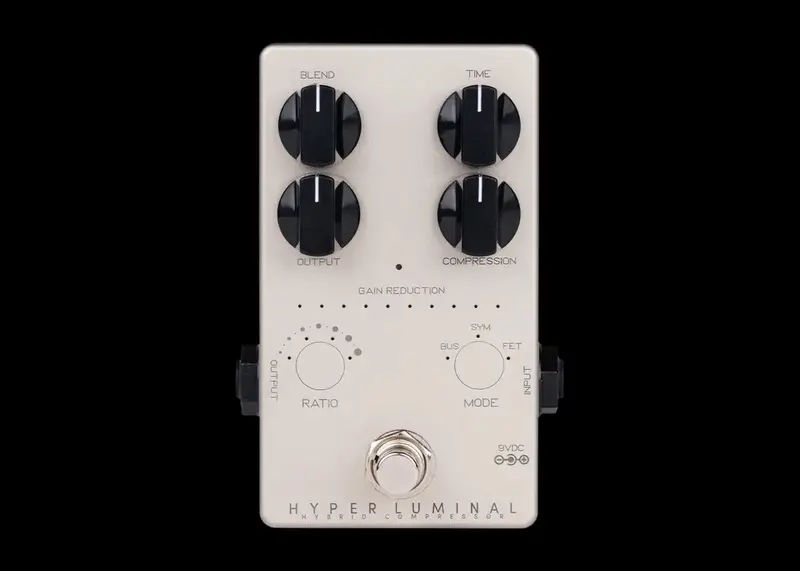 Hyper Luminal Hybrid Compression Pedal for Guitar & Bass