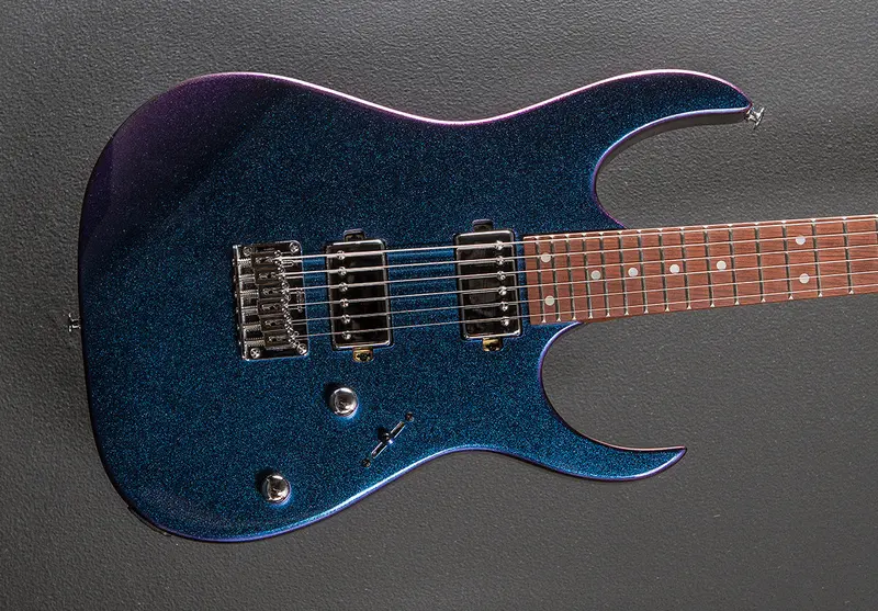 Ibanez Gio GRG121SP Electric Guitar – Blue Metal Chameleon Finish