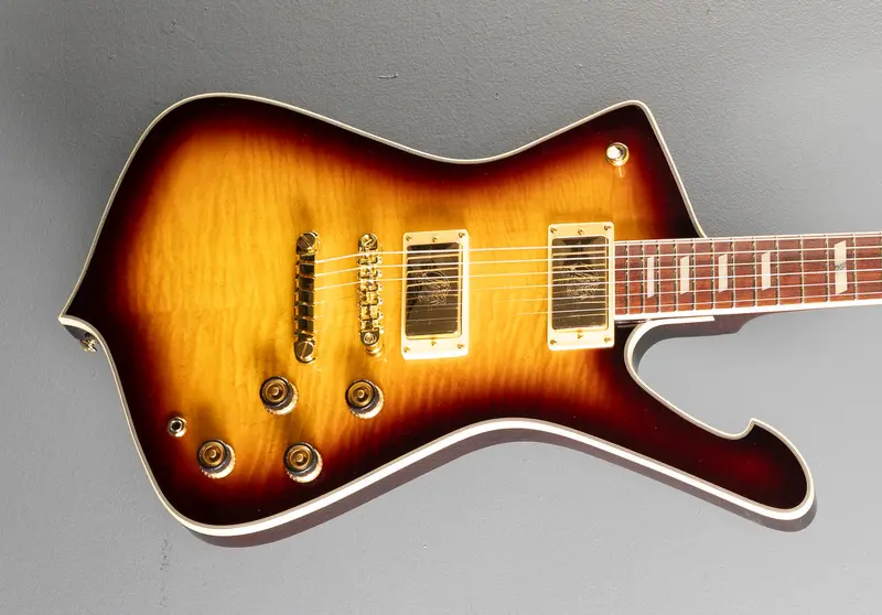 Ibanez IC420FM Iceman Guitar – Violin Sunburst Finish