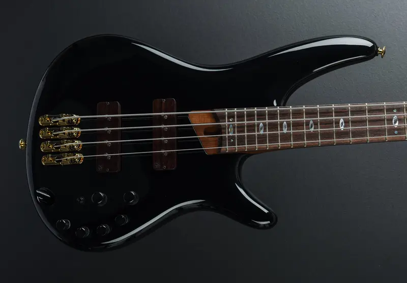 Ibanez Prestige SR3500 5-String Bass – Matte Black Finish