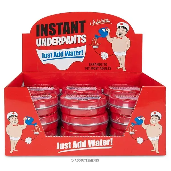 Instant Underpants Bulk Pack – Comedy Supply