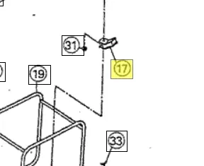 IZ0116172 Vibration-Dampening Rubber Mount — Reference #17 for NorthStar Equipment