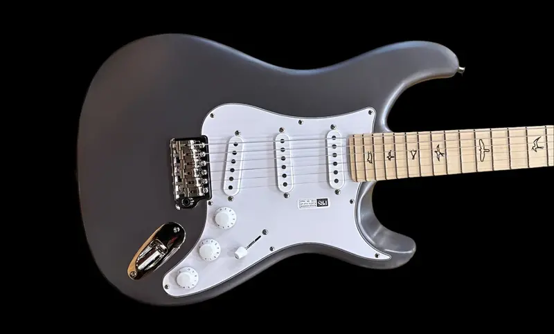 John Mayer Silver Sky Electric Guitar – Tungsten with Maple Fingerboard