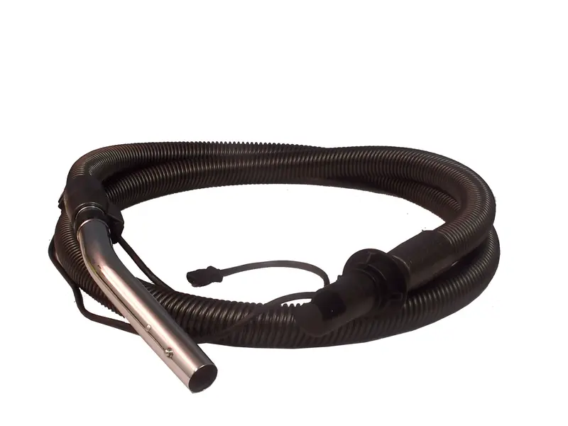 Johnny Vac AS6 8-Foot Electric Vacuum Hose with Straight Handle – Black