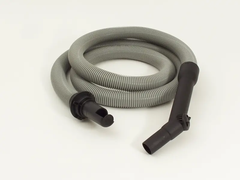 Johnny Vac AS6 8-Foot Vacuum Hose with Straight Handle – Gray