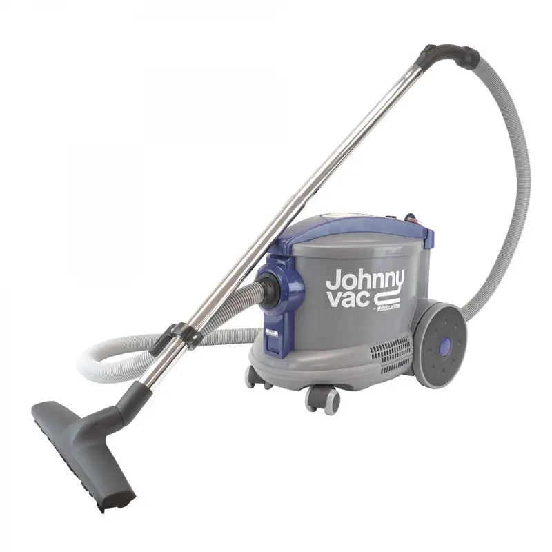 Johnny Vac AS6 Commercial Canister Vacuum – HEPA Filtration, Bagged Design