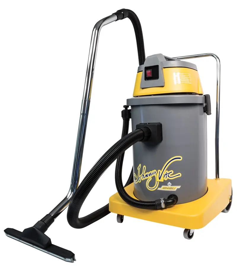 Johnny Vac Drain-Fit Wet/Dry Vacuum – 38L (10 Gal) Industrial Model with Drain Valve JV400D