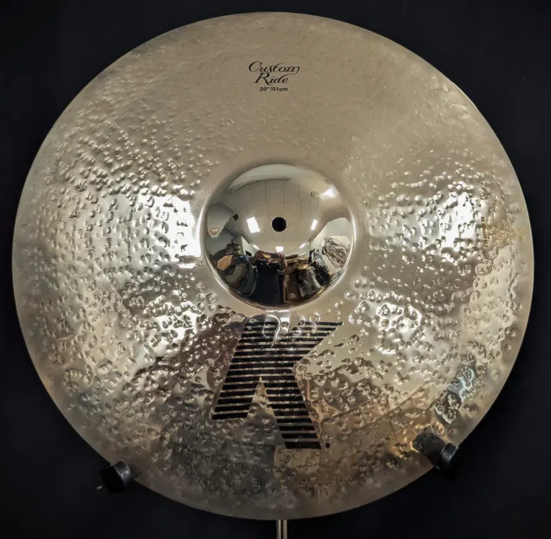 K Custom Brilliant Ride – 20-Inch Shimmering, Responsive Ride Cymbal