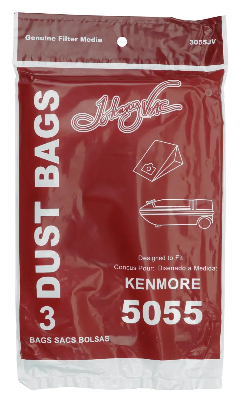 Kenmore 5055 Vacuum Paper Bags – 3-Pack (Envirocare 136SWJV)