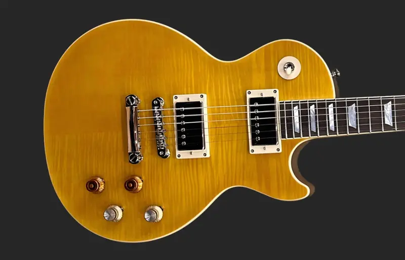 Kirk Hammett Greeny Les Paul Standard Tribute – 1959-Style Greeny Burst