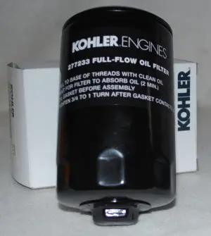 Kohler Oil Filter – Model 277233, 277233S, and 277233-S Cross-Reference