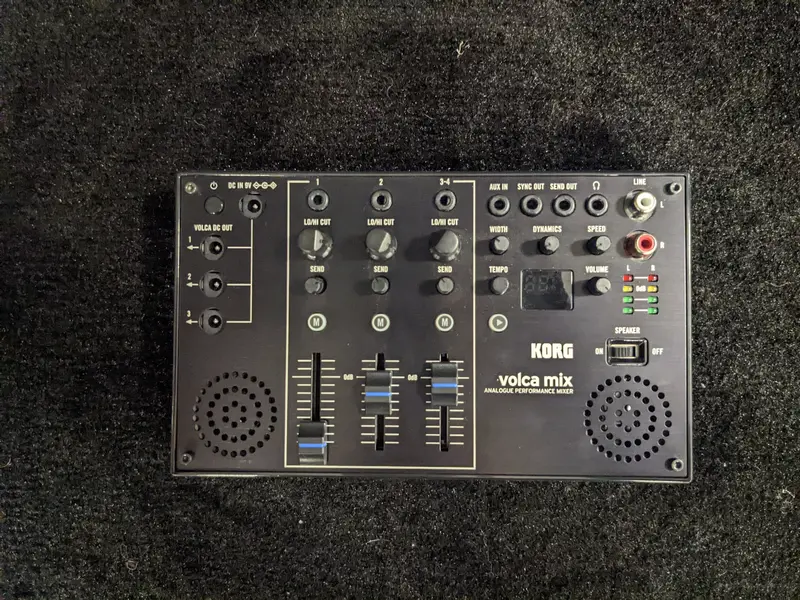 Korg Volca Mix – 4-Channel Analog Performance Mixer (Floor Demo Unit)