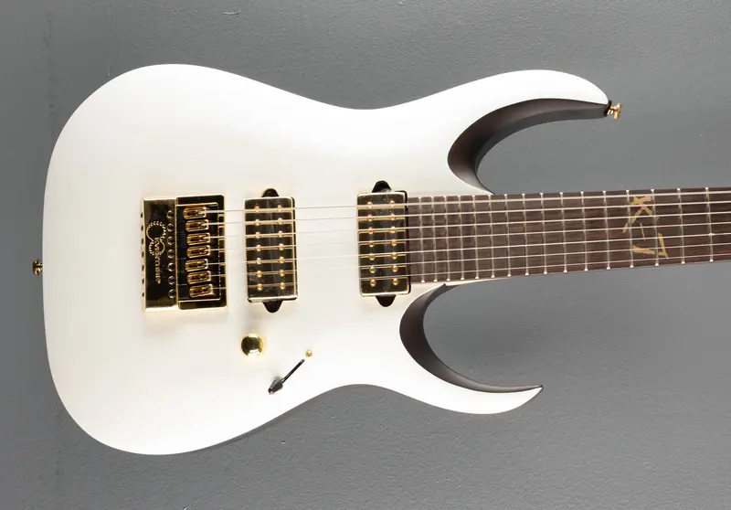 Korn Brian “Head” Welch Signature K7YANG 7-String Guitar in Matte White
