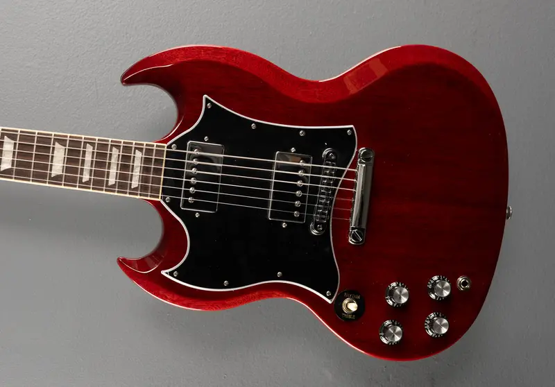 Left-Handed Gibson SG Standard in Heritage Cherry