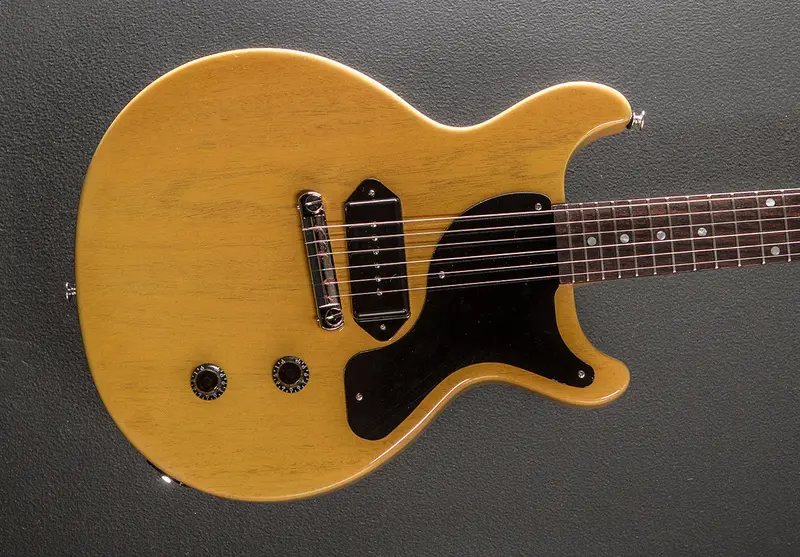 Les Paul Junior Double-Cut Electric Guitar – TV Yellow Finish