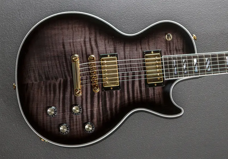 Les Paul Supreme – Translucent Ebony Burst Finish