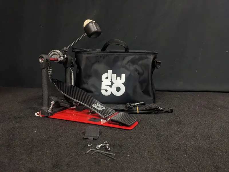 Limited Edition 50th Anniversary Carbon Fiber Single Bass Drum Pedal
