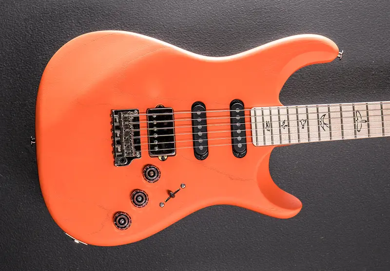 Mark Lettieri Fiore Electric Guitar – Hibiscus Satin Finish