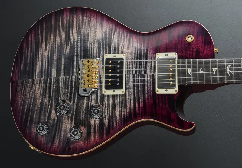 Mark Tremonti Signature Electric Guitar – 10-Top Charcoal Purple Burst with Tremolo
