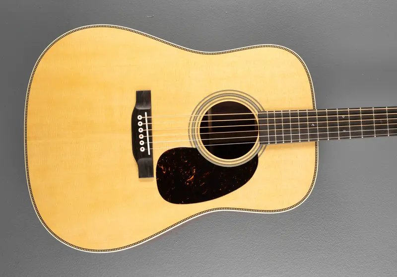 Martin HD-28 Acoustic Guitar – 2025 Gloss Natural Finish