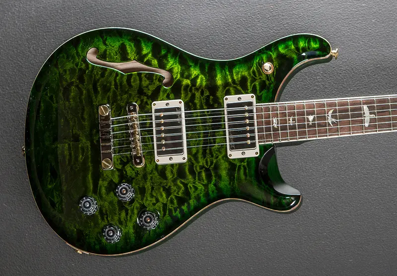 McCarty 594 Semi-Hollow – Jade Stain with Ash Top