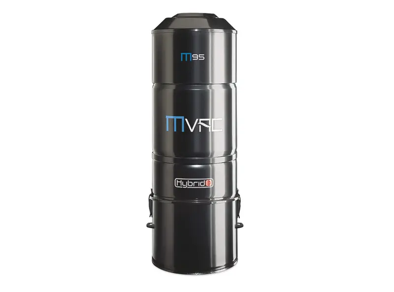 MVac M95 Hybrid Central Vacuum System – 659-Watt Airwatt Output