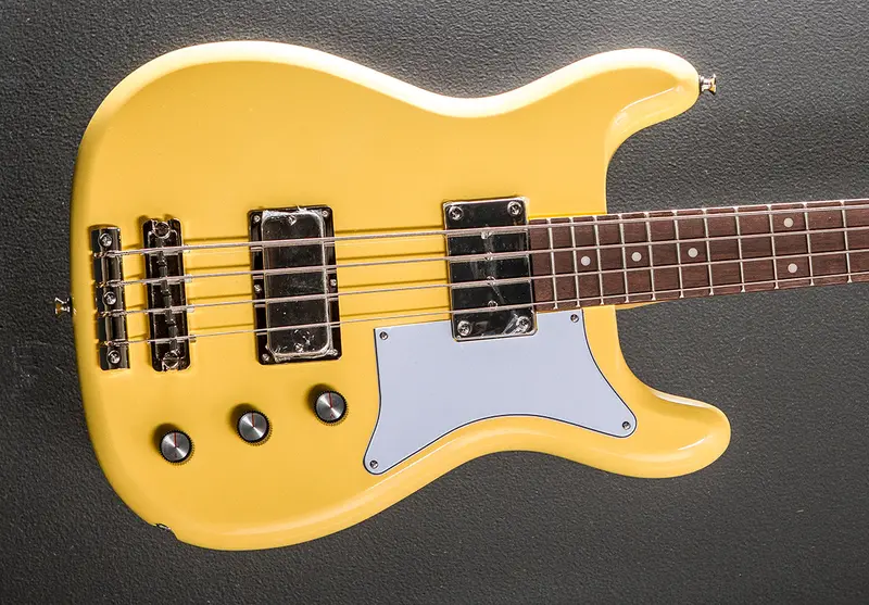 Newport Bass Guitar – Sunset Yellow Finish