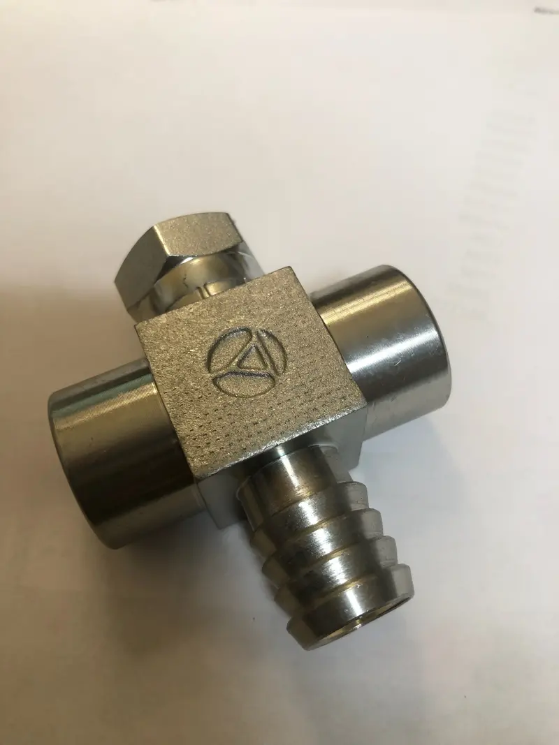 NorthStar Coil Outlet Manifold Fitting with Rupture Disc – FM53/W5 S444 SFI (Part #800126)