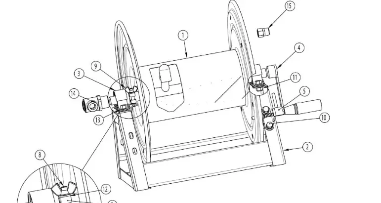 Northstar GP2103246 Swivel Assembly (Reference #14)