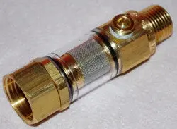 Northstar NSFM7/W2 Inlet Strainer – 1/2″ MPT x 3/4″ GH with 1/4″ NPT-F Bypass (800986)