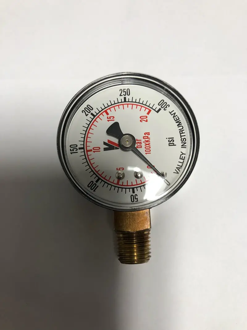 Northstar Side-Mount Pressure Gauge – Compatible with FM711 & WH2 Models – Part #34710
