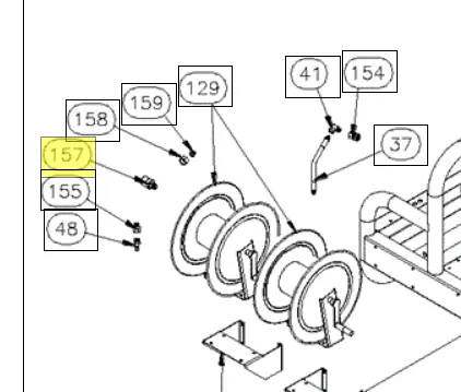 Northstar Swivel Fitting – Reference #157 for Flexible Hose Connections