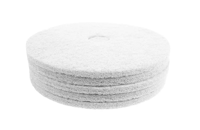 Norton 18-Inch (45.7 cm) White Spray-and-Buff Polishing Pads – Pack of 5