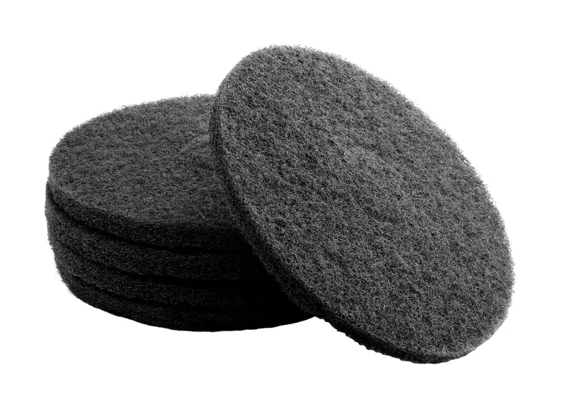 Norton Floor Polisher Pads – Black Stripping Pads – 12″ (30.4 cm) – Pack of 5