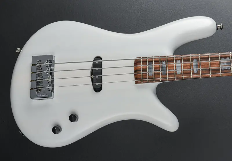 NS-2 Four-String Neck-Through Bass – Mary Kay White Finish